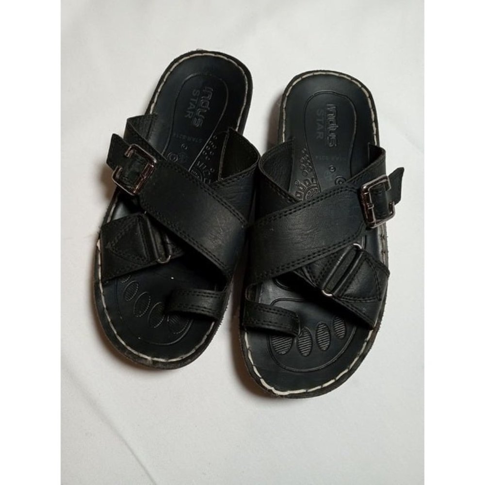 Men's INDUS‎ Star-8214 Made in India Sandals Size 7 -Gently Used